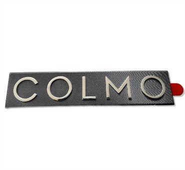 Adhesiu de logotip metàl·lic Electroform