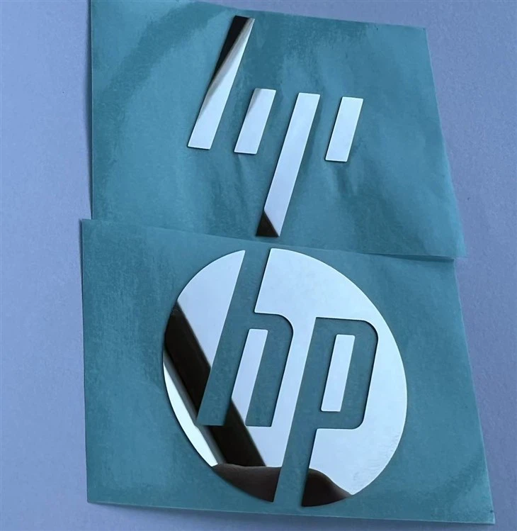 Metallic HP Logo For Refurbishing Laptop